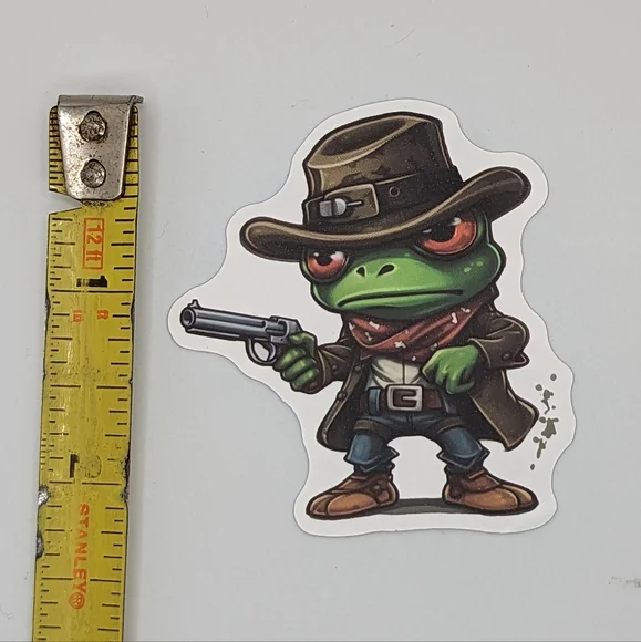 Frog Sticker - Picture 2 of 2